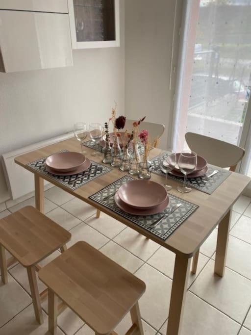 Mulhouse Grand T2 -  La Fonderie -Parking Gratuit Apartment Exterior photo